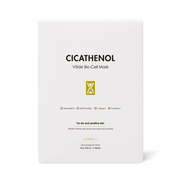 DR.CHROMCELL Cicathenol Vitide Bio-Cell Mask 23g / 5 Sheets