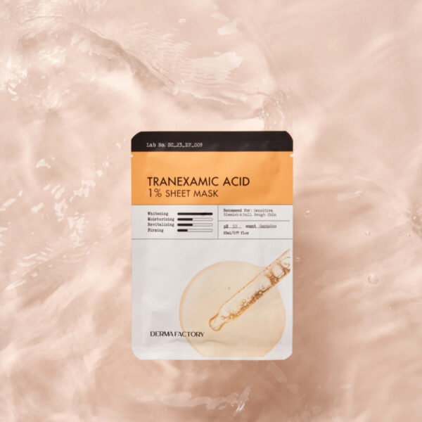Dermafactory Tranexamic Acid 1% Sheet Mask (Melasma Mask) 1Sheet